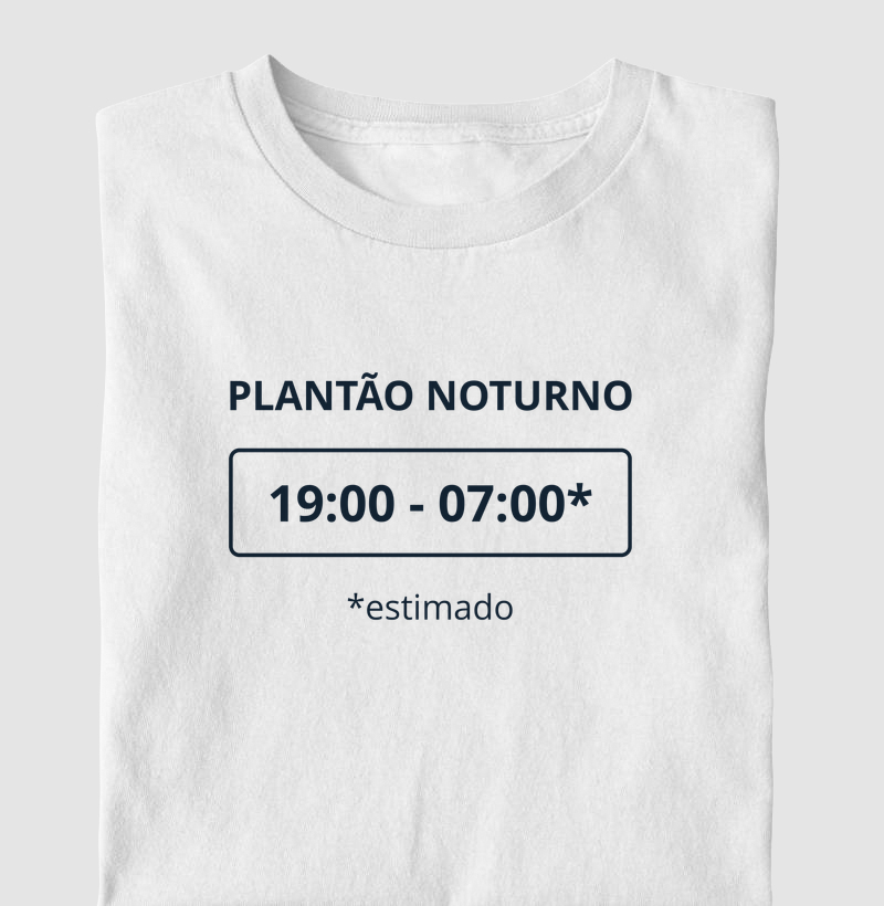 Plantão noturno teoricamente