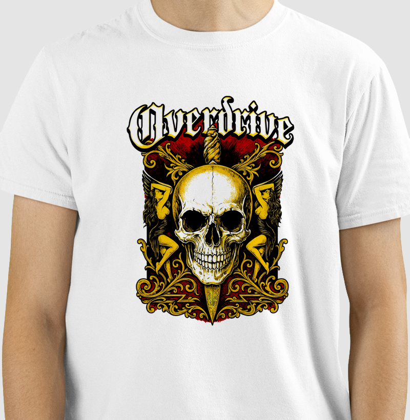 camiseta-overdrive-caveira-punhal-barroco-dark-rock