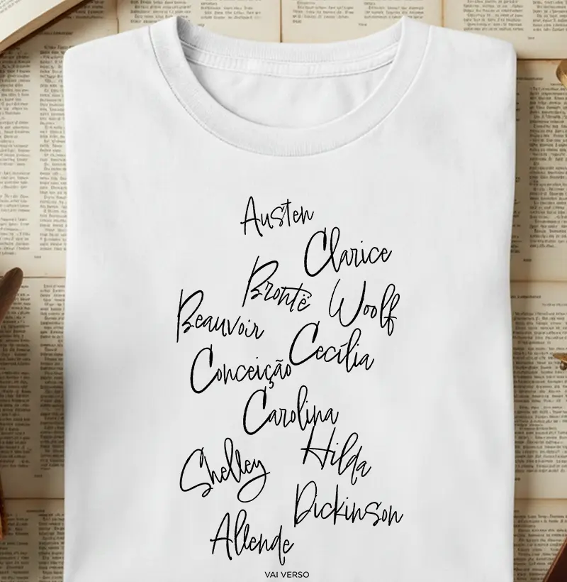 Camiseta - Grandes Escritoras