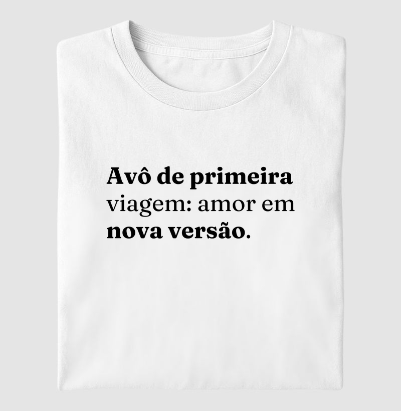 Avô de primeira viagem: amor em nova versão.