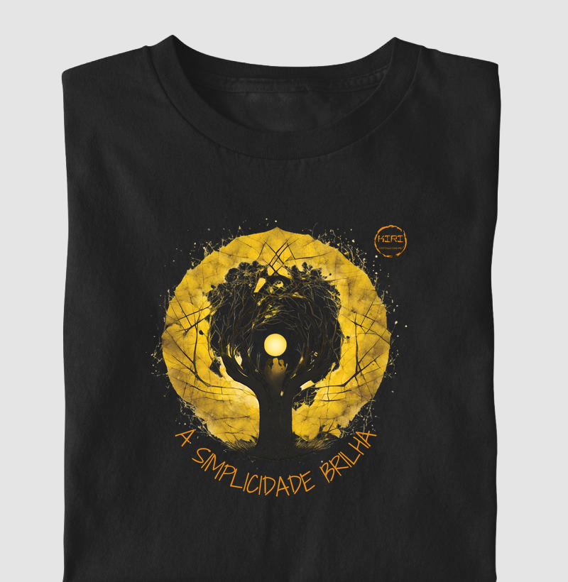 Camiseta KIRI - A Simplicidade Brilha