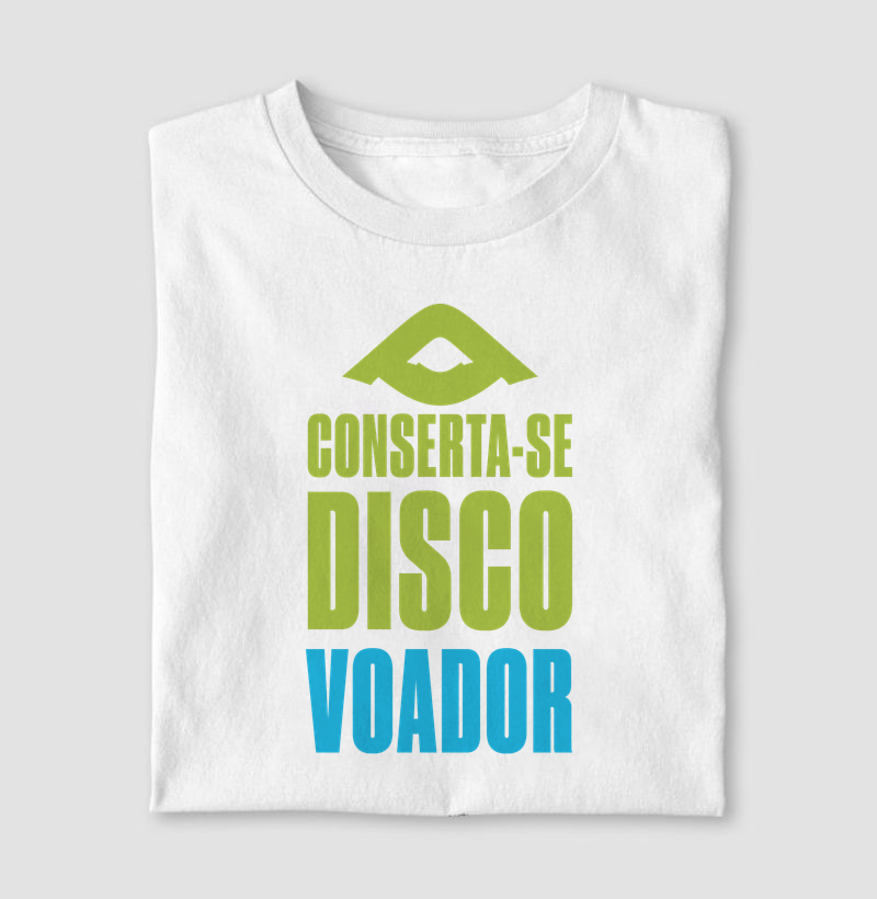 Camiseta Conserta-se Disco Voador