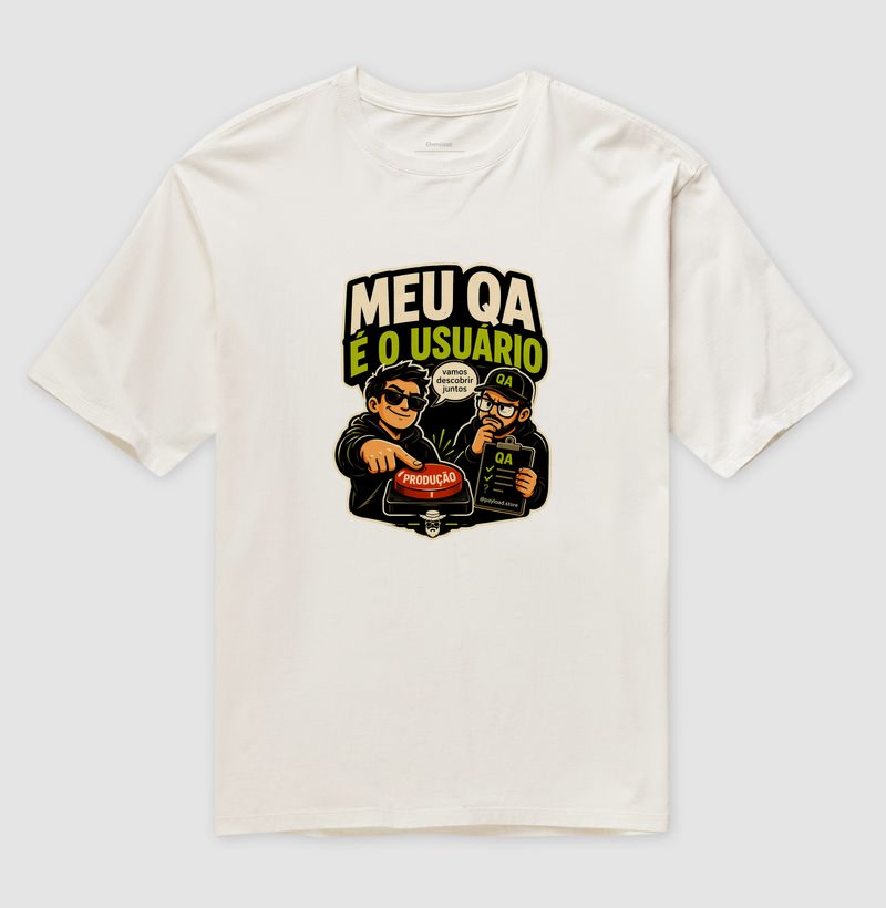 Meu QA é o Usuário (Light Mode) — Coleção Matuto Programador