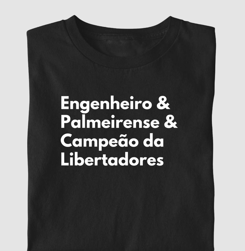 Engenheiro & Palmeirense & Campeão da Libertadores