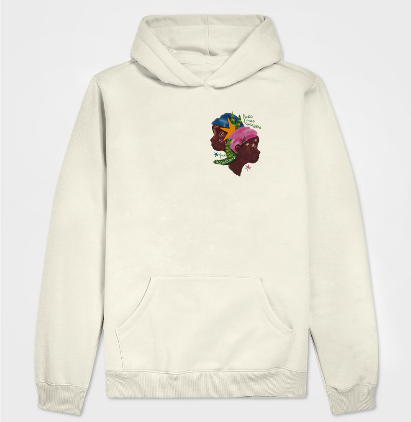 Cosme & Damião - Mini - by Lívia Anzai - Hoodie Moletom