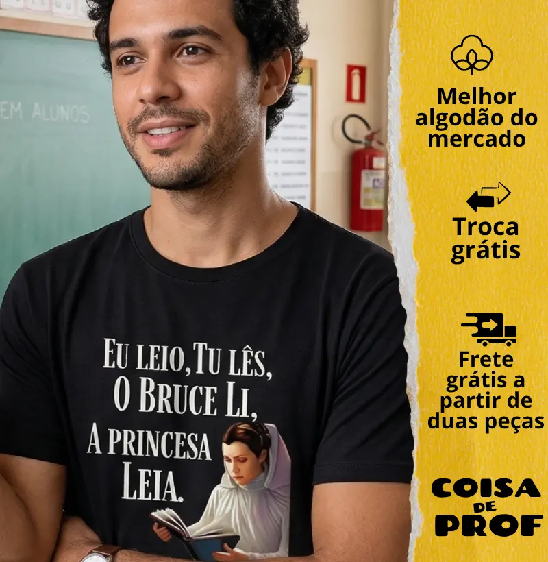 Camiseta Nós Lemos