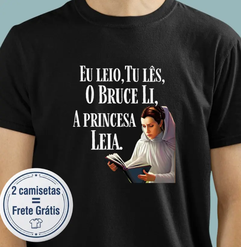 Camiseta Premium Português/Literatura