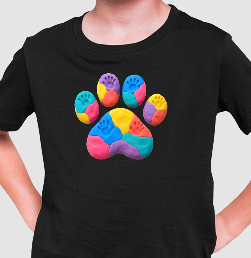 Pata de Massinha - Camiseta Infantil