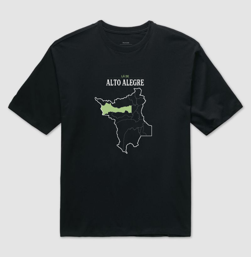 Alto Alegre | Território RR - Camiseta Oversized