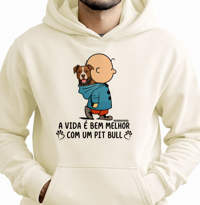 A VIDA É BEM MELHOR COM UM PITBULL