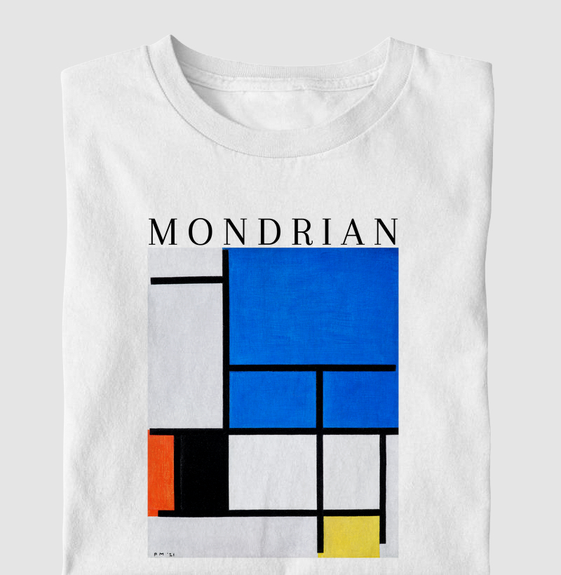 Mondrian - Large Blue Plane (1921)