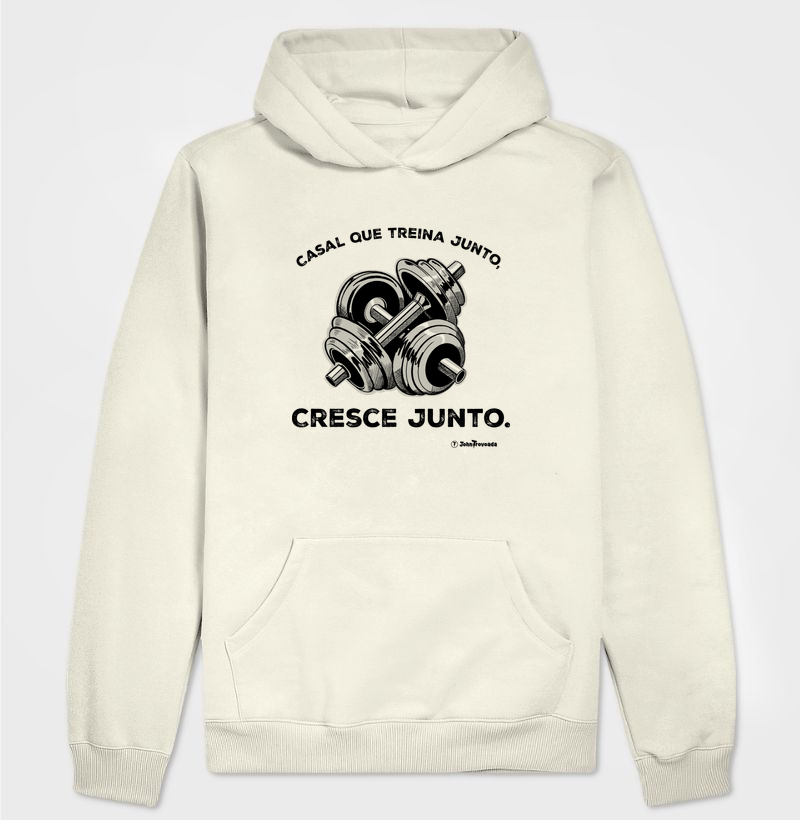 Moletom Casal que treina junto