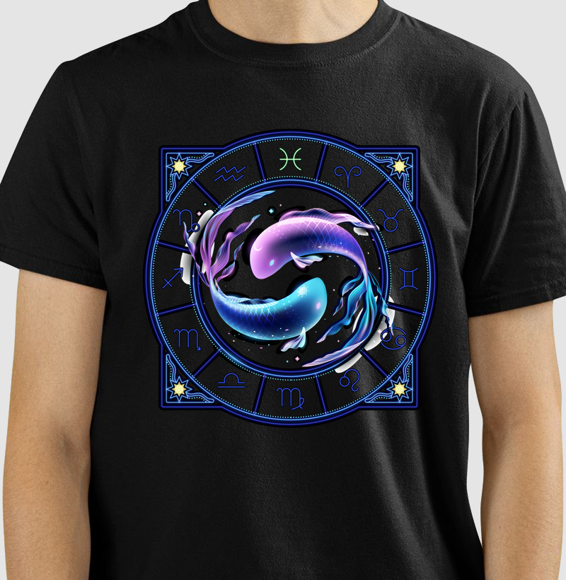 Camiseta Signo de Peixes