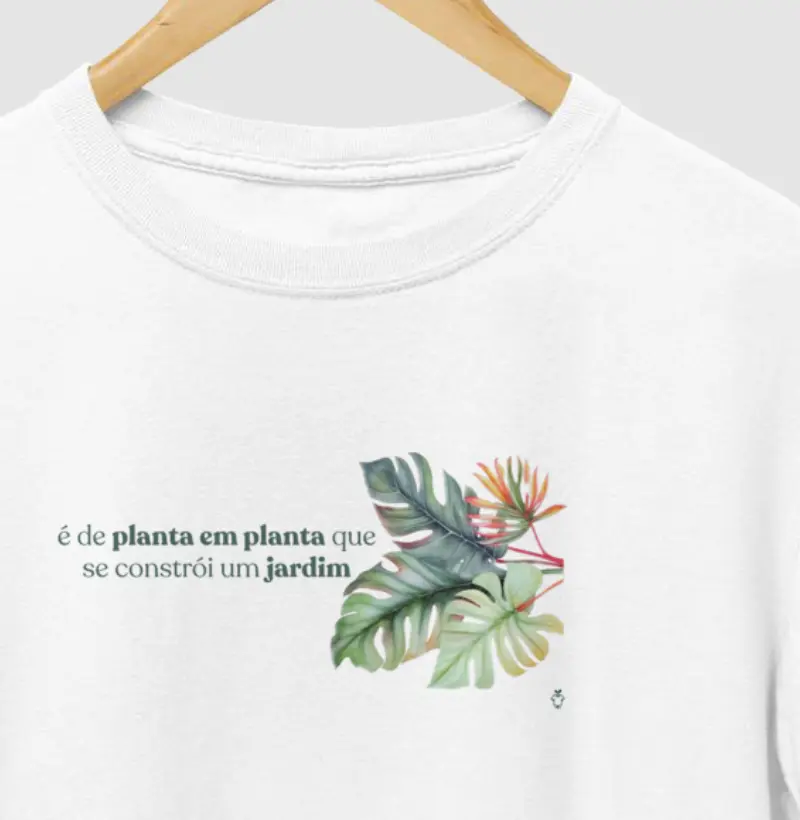 É de planta em planta que se constrói um jardim