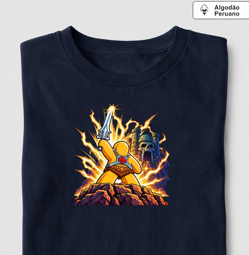 He-Meeple  - Camiseta Algodão Peruano