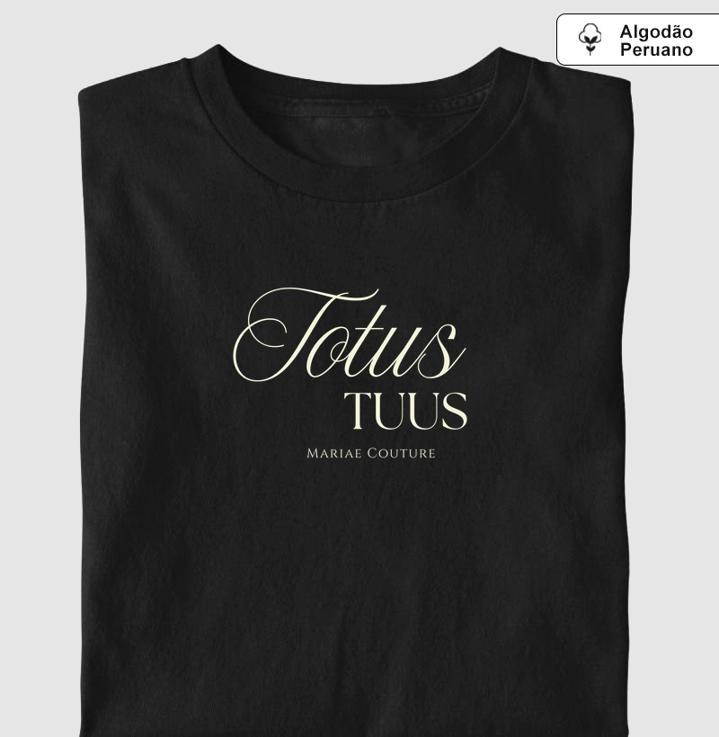 Totus Tuus - algodão peruano