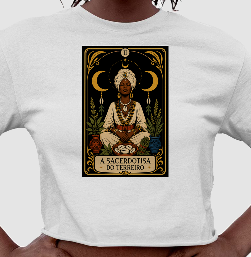 A sacerdotisa do terreiro