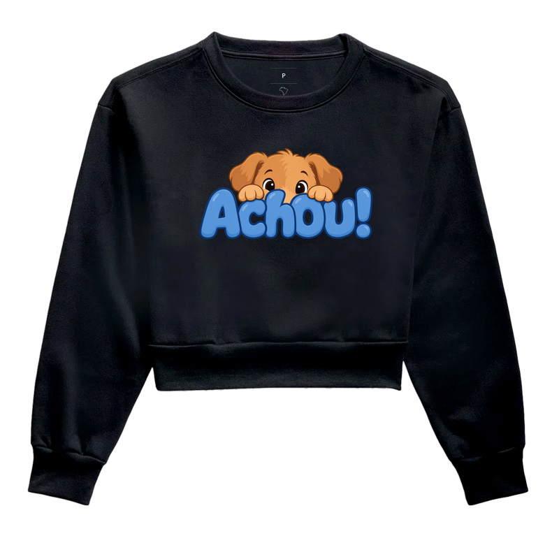 Achou! - Cropped Moletom