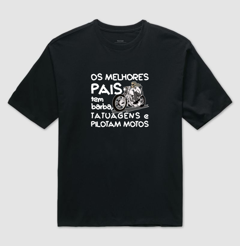 Os melhores pais tem barba, tatuagens e pilotam motos