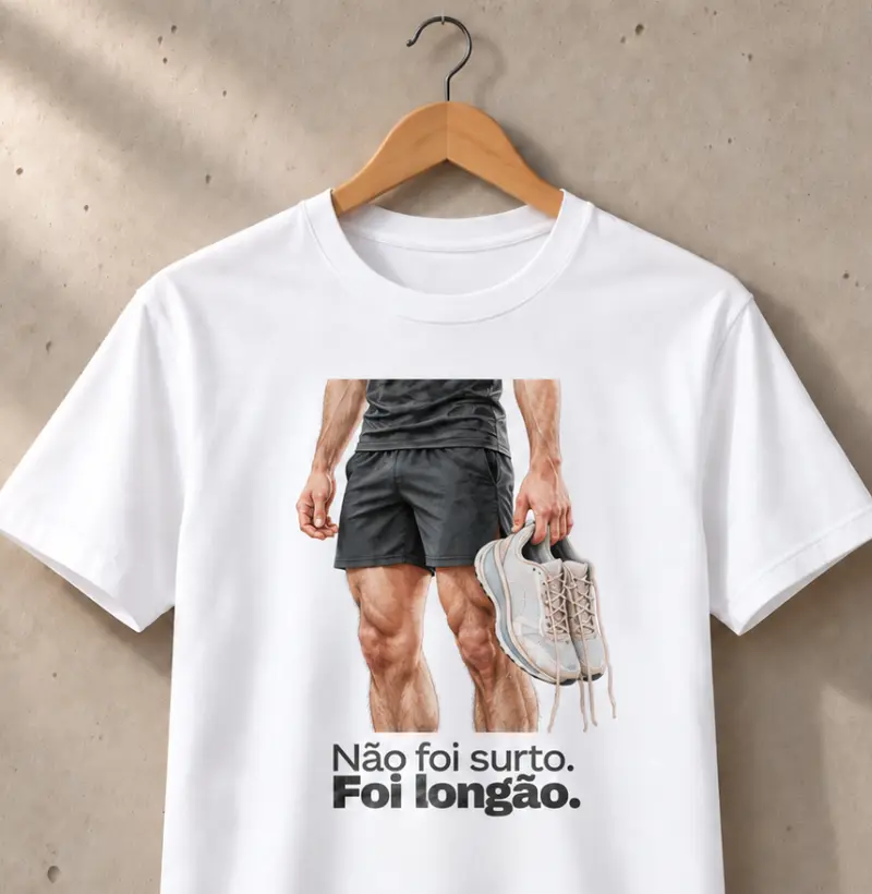 Não foi surto, foi longão - homem