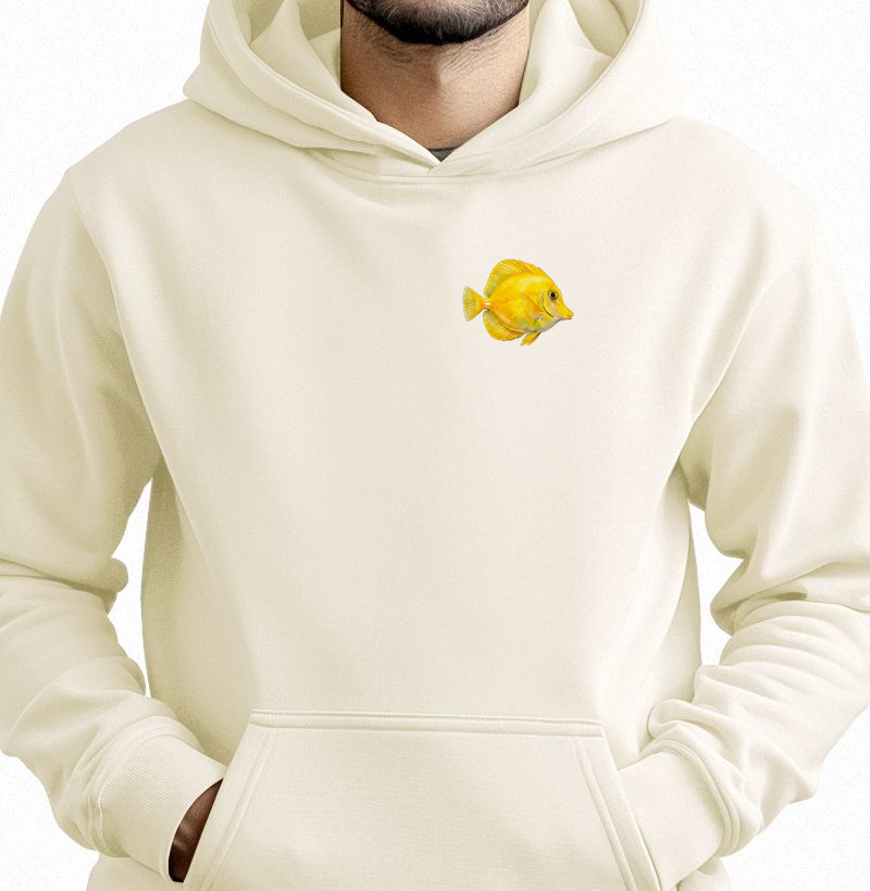 Peixes - Mini - Cirurgião-amarelo - Moletom Hoodie - Hoodie Moletom