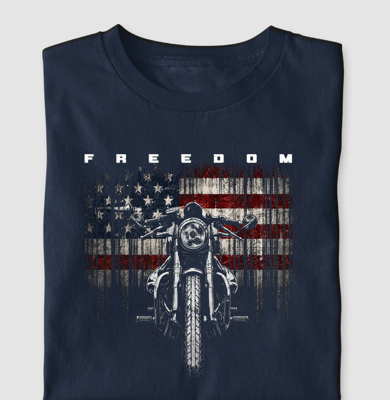 Camiseta Motorcycle Freedom