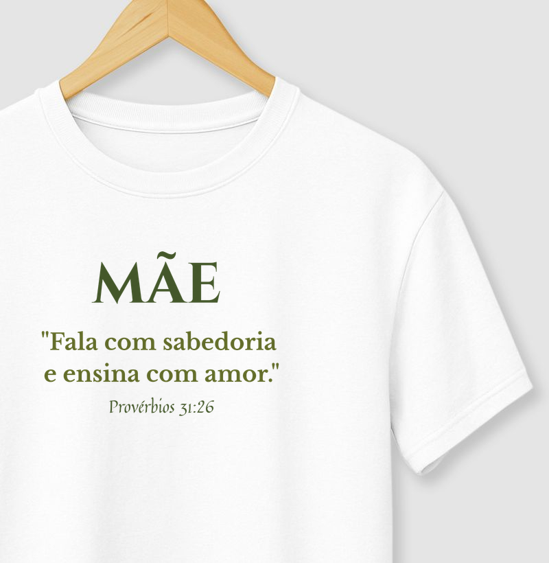 Fé de Mãe - Provérbios 31:26