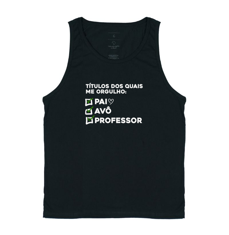 Títulos dos quais me orgulho - Pai, Avô e Professor.