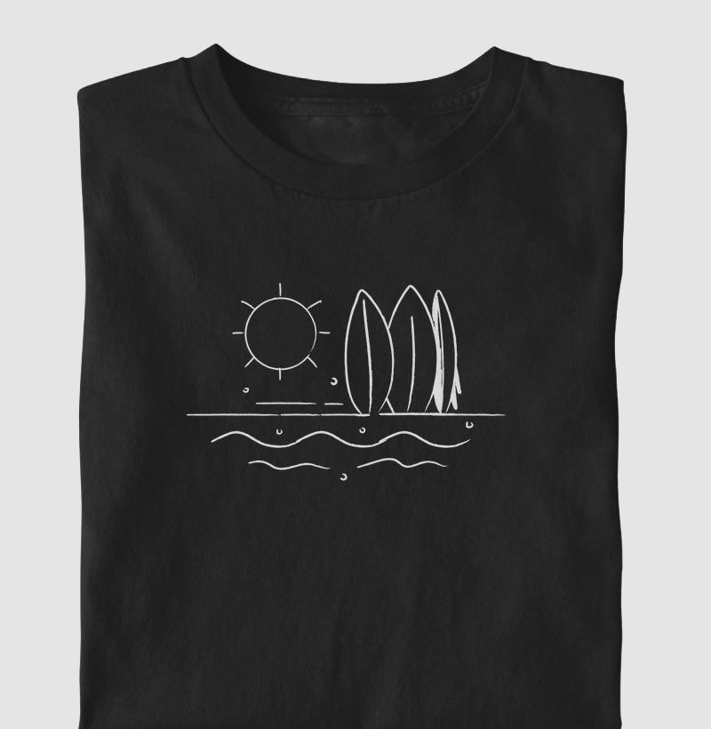 Prancha de Surf e Sol