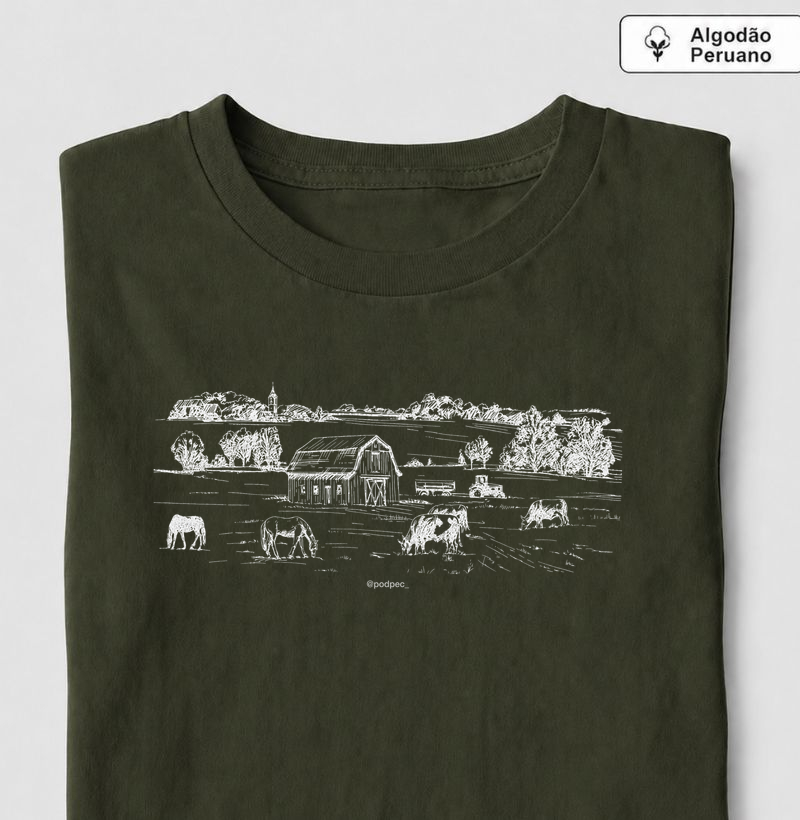 The Ranch - Camiseta Algodão Peruano
