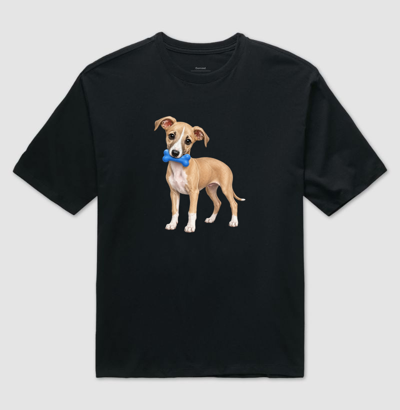 Whippet - Desenho Animado - Camiseta Oversized