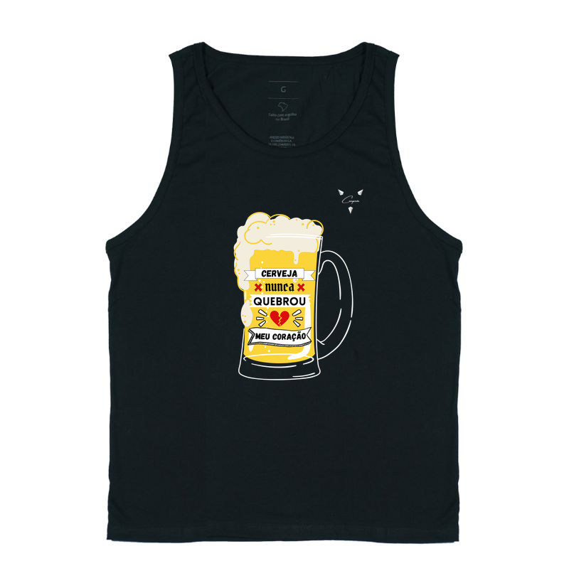 Cerveja nunca quebrou meu coração