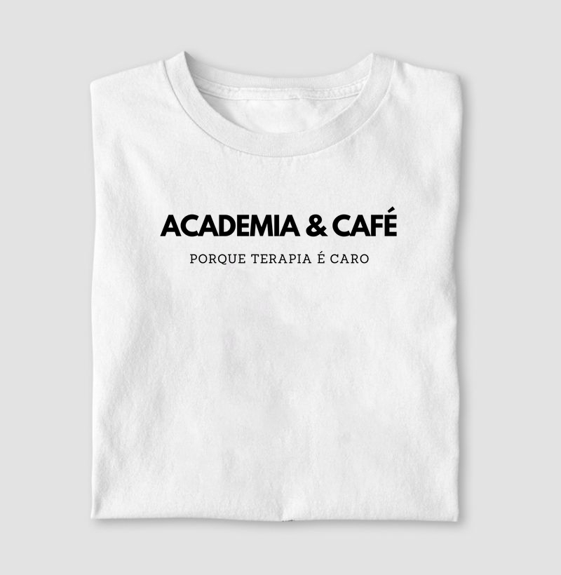 Academia & café pq terapia é caro