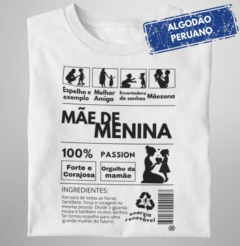 Mãe de menina - Mãezona - Premium