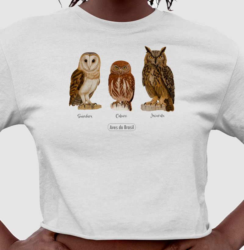 Aves do Brasil - Coletivo Corujas - Cropped