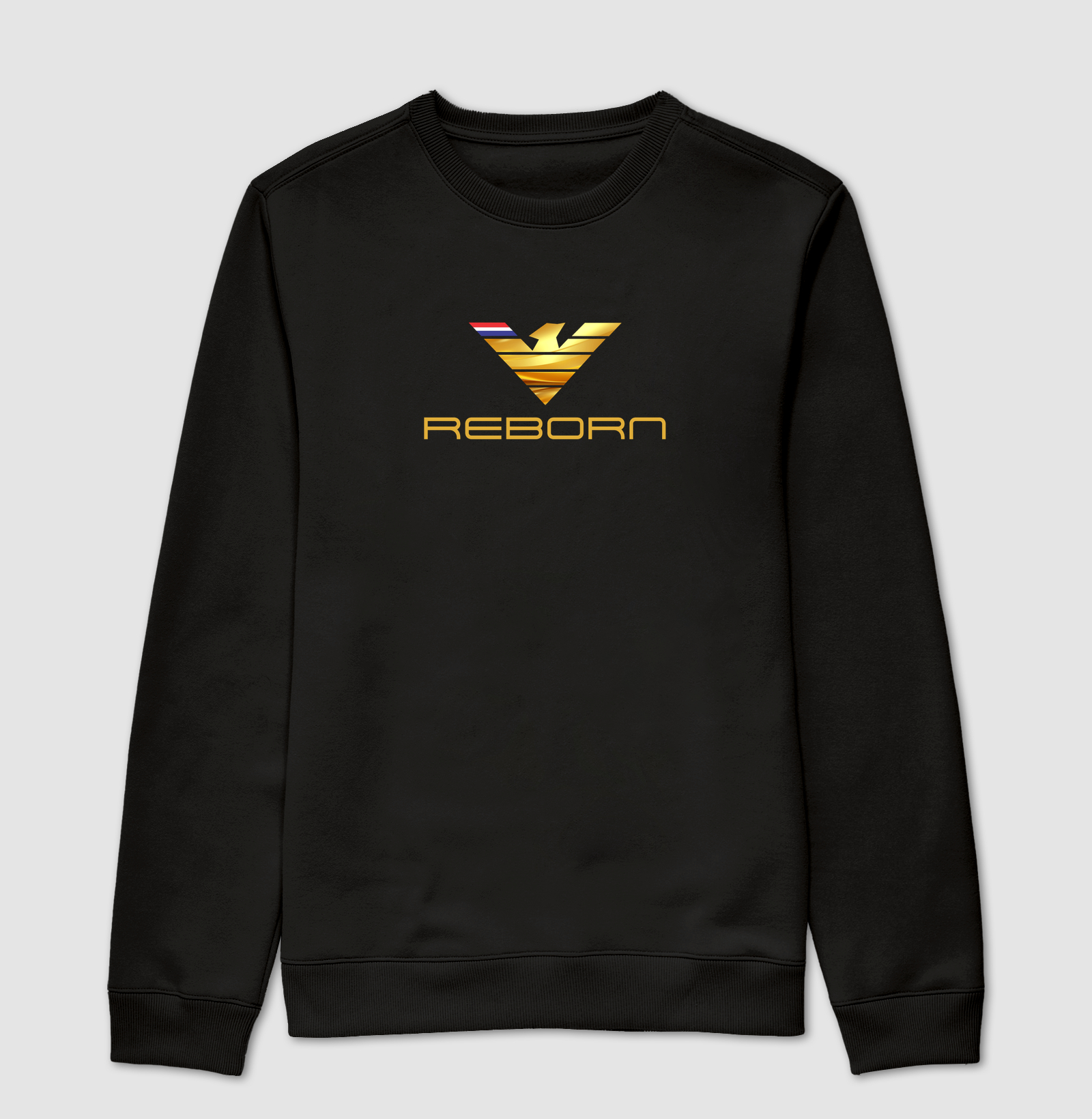 👑🦅 REBORN GOLD | O Renascimento dos Vencedores  A estampa REBORN GOLD é a mais pura representação da grandeza, da conquista e da capacidade de renascer mais forte após cada desafio. Com sua águia imponente em dourado, ela simboliza liderança, visão, prosperidade e a força de quem transforma obstáculos em oportunidades.