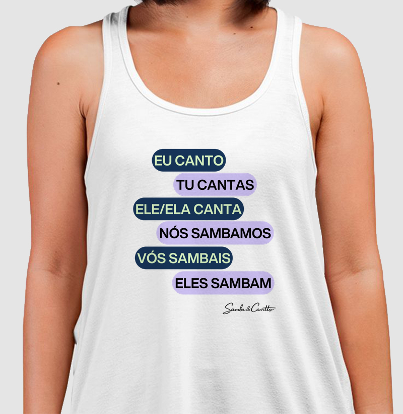 Cantar e Sambar: eu, tu, ela, nós, vós, eles