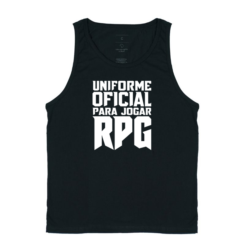 UNIFORME OFICIAL PARA JOGAR RPG