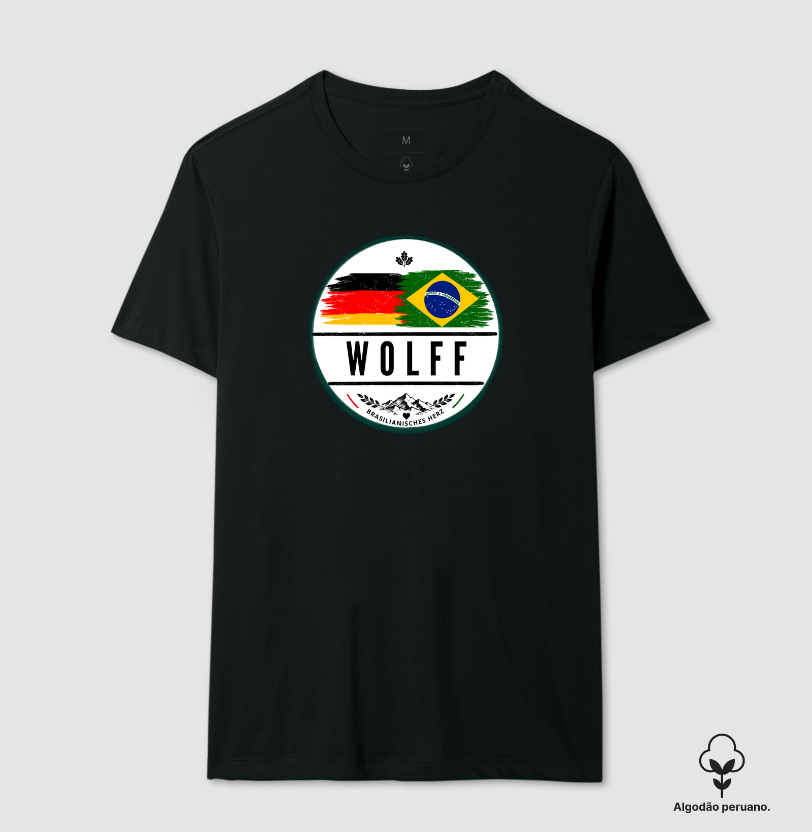 Wolff  - Camiseta Algodão Peruano