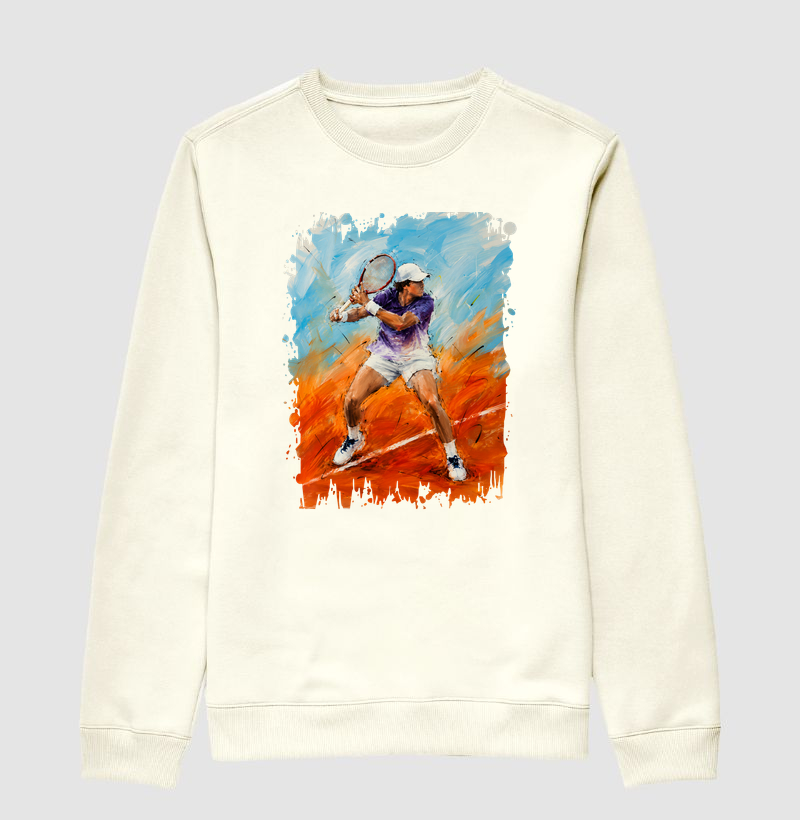 O Forehand em Arte - Suéter Moletom