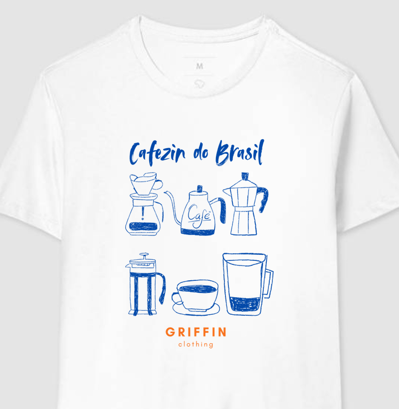 CAMISETA MASCULINA CAFEZIN