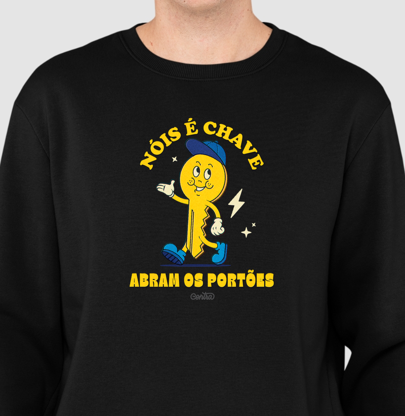 Nóis é chave abram os portões