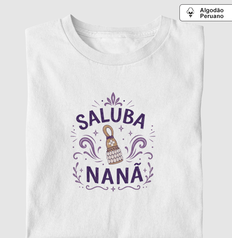 Saudação a Nanã - Camiseta Algodão Peruano