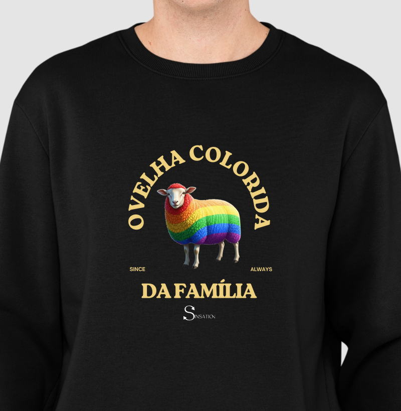 Suéter Moletom - Orgulho - Ovelha