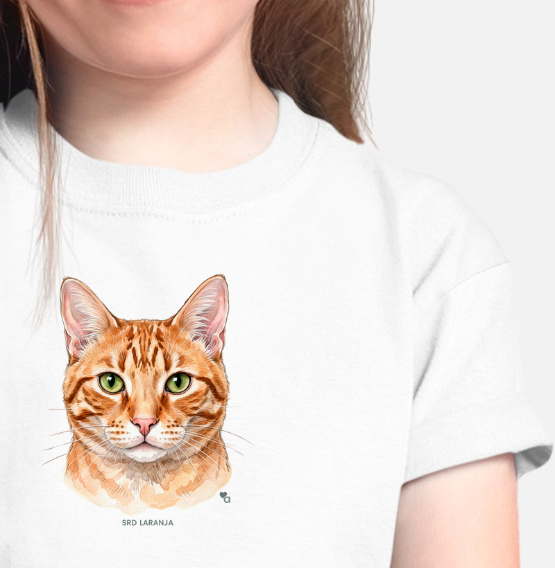 Gatos - SRD Laranja - Infantil