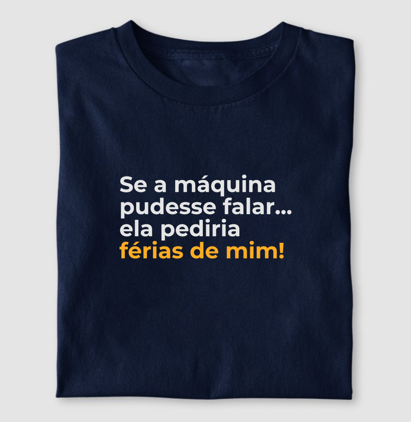 férias pra máquina