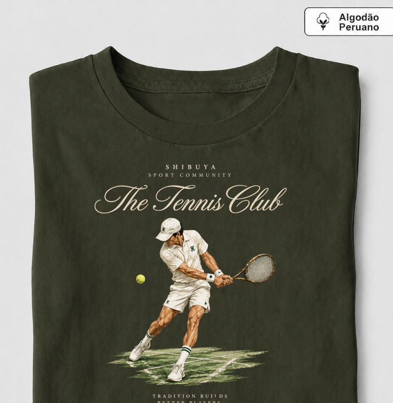 The Tennis Club — Heritage Edition - Camiseta Algodão Peruano