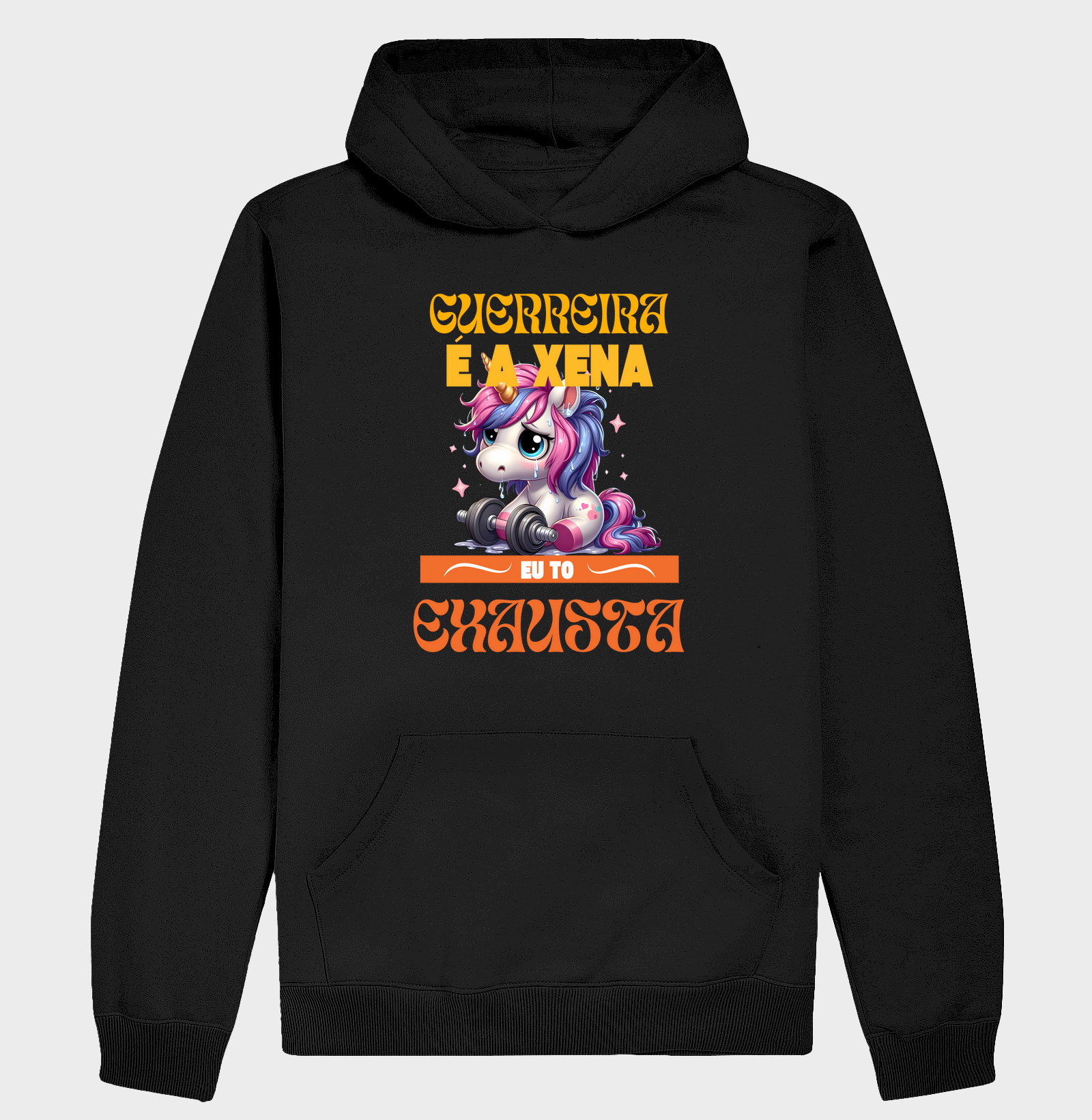 Guerreira é a Xena, eu tô exausta