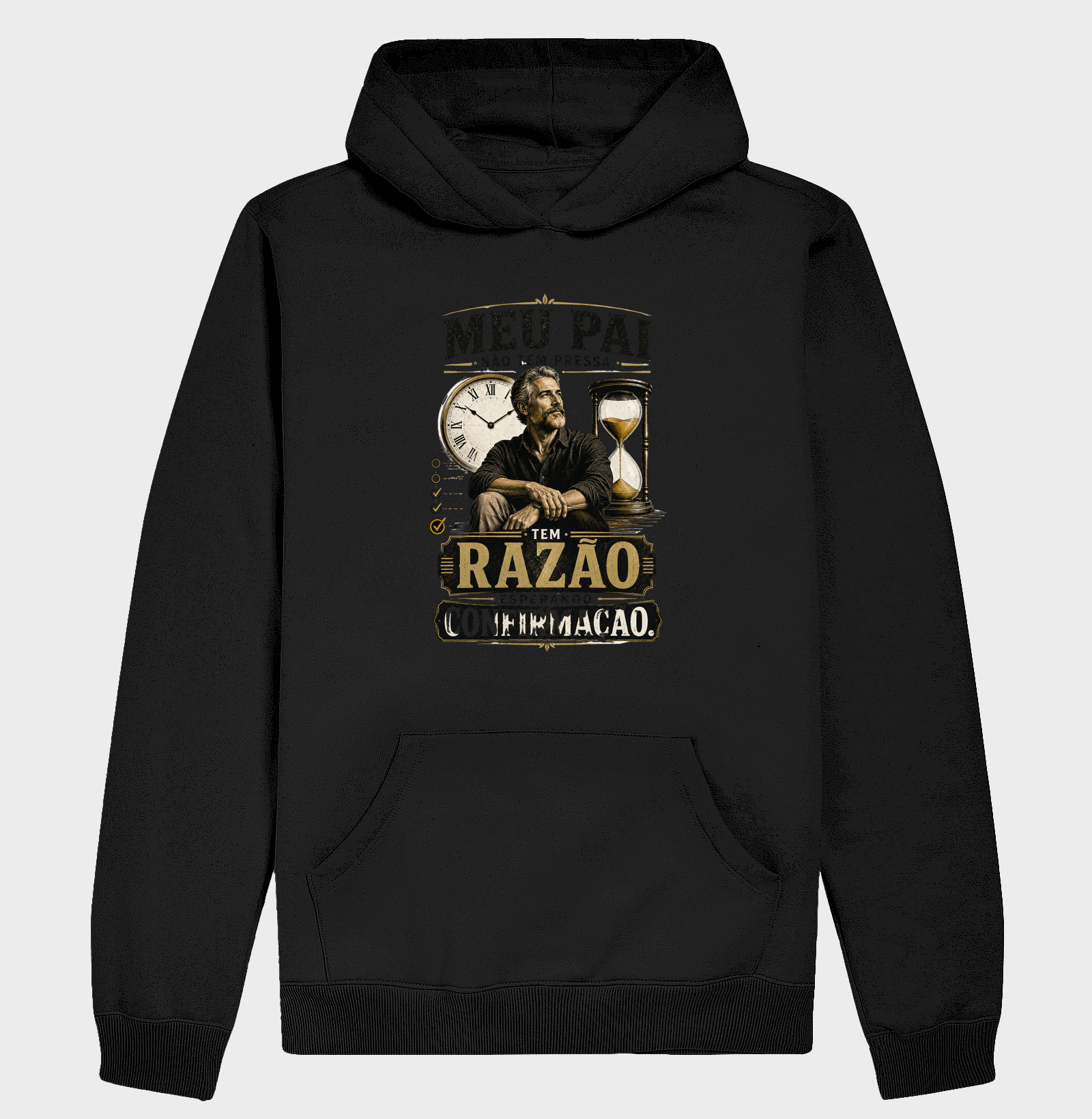 Meu Pai Não Tem Pressa. Tem Razão Esperando Confirmação.