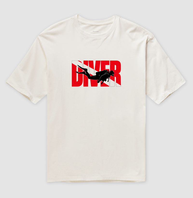 Diver Offshore Flag - Camiseta Oversized